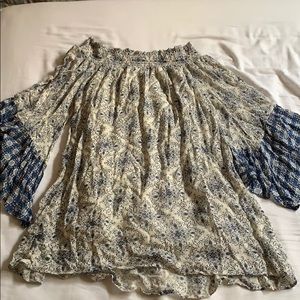 Floral Off-the-Shoulder Dress